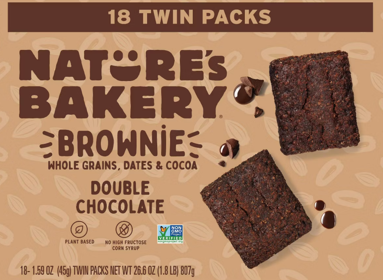 Brownie Bars Double Chocolate 18 Count